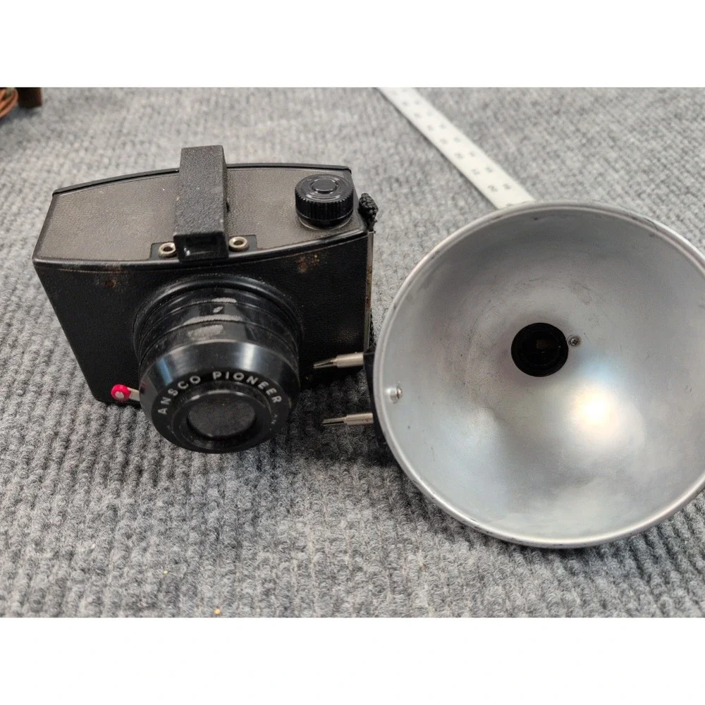 Vintage Ansco Pioneer 616 Camera Pinhole 1947 Binghamton NY Untested As-IS